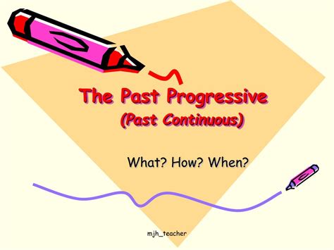 Ppt The Past Progressive Past Continuous Powerpoint Presentation