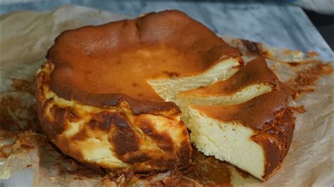 Tarta De Queso Vasca Basque Burnt Cheesecake Mi Cocina R Pida Youtube