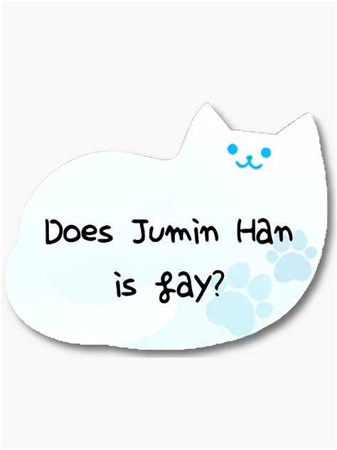 Does Jumin Han Is Gay Sticker For Sale By Kewppy Redbubble