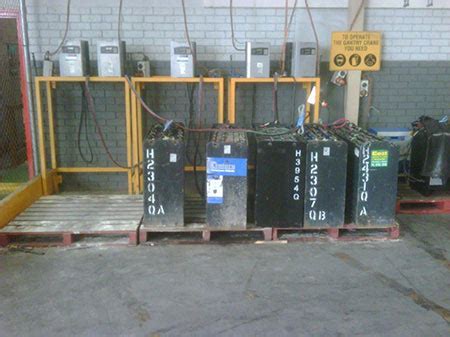 Forklift Battery Room Design