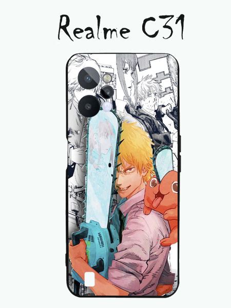 Realme c31 чехол аниме, силиконовый, матовый - купить с доставкой по ...