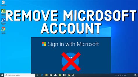 How To Delete Your Microsoft Account On Windows 10 How To Remove