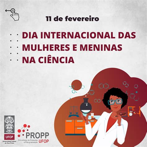 Dia Internacional Das Mulheres E Meninas Na Ci Ncia Pr Reitoria De