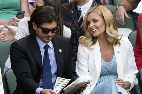 Katherine Jenkins and husband Andrew Levitas visit Wimbledon | HELLO!