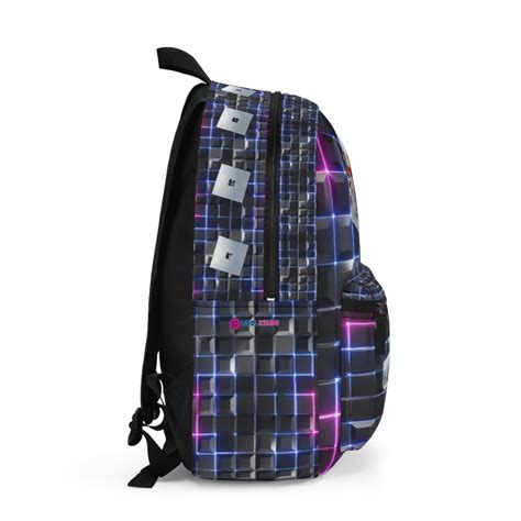 Roblox Backpack for Boys, Roblox Games. Black backpack with neon colors. - Cool Kiddo