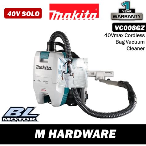 Makita Vc008gz 40vmax Cordless Backpack Vacuum Cleaner Shopee Malaysia