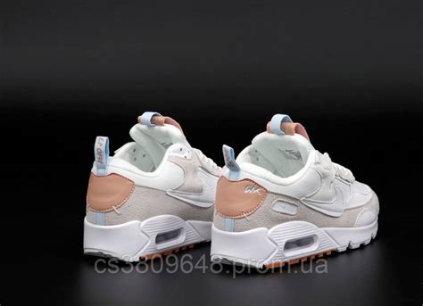 Женские кроссовки Nike Air Max 90 Future White Silver, бело-серые найк ...