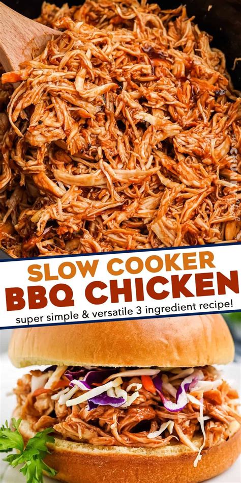 Slow Cooker Bbq Chicken Artofit