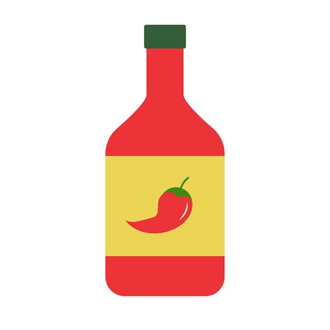 Simple Hot Sauce Icon 45675835 Vector Art At Vecteezy