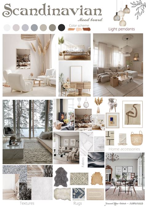 Scandinavian Interior Design Moodboard :: Behance