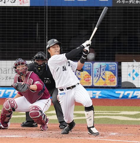 ロッテ山口航輝うれしいcs初打点「同点の場面で打つことができよかった」 プロ野球写真ニュース 日刊スポーツ