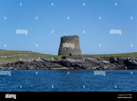 Broch of Mousa on Mousa Island, Shetland, Scotland, UK Stock Photo - Alamy