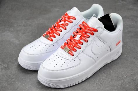 Nike Air Force 1 Low Supreme White – RABBITKICKS