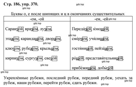 номер 370 (страница 186) гдз по русскому языку 6 класс Баранов ...