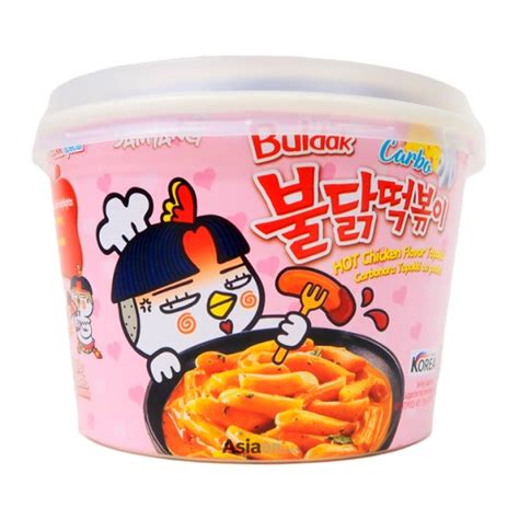 Samyang Buldak Tteokbokki Carbonara 179g Asiaon Mart