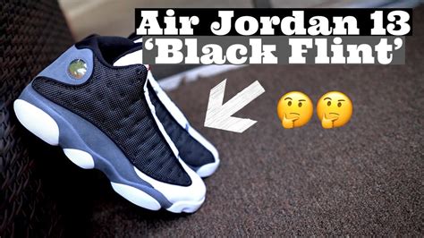 Are These Better Than The Flints Jordan 13 ‘black Flint’ Detailed Review Youtube