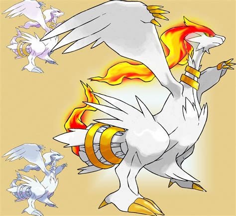 Shiny Reshiram by EpicGordoMan on DeviantArt