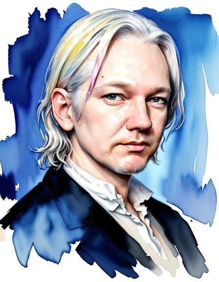 Julian Assange Ai Generated Artwork Nightcafe Creator