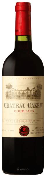 Domaine de Cazeau et Perey Château Cazeau Bordeaux Vivino 日本