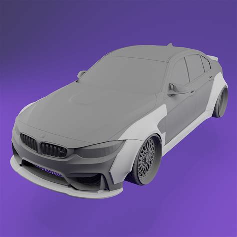 BMW M3 (F80) Widebody Kit 1/24 Scale Model Accessories, 58% OFF