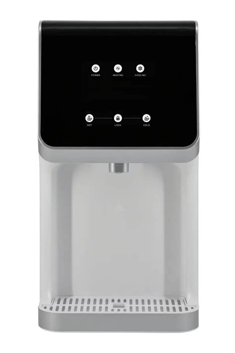 China New Design Hot And Cold Tabletop Water Dispenser With RO Filter System Manufacture And
