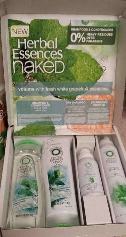 Herbal Essences New Naked Collection Volume Kit Review