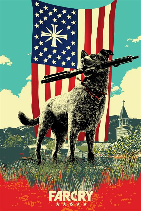 Official Poster Created For The Launch Of Far Cry 5 By Chris Thornley