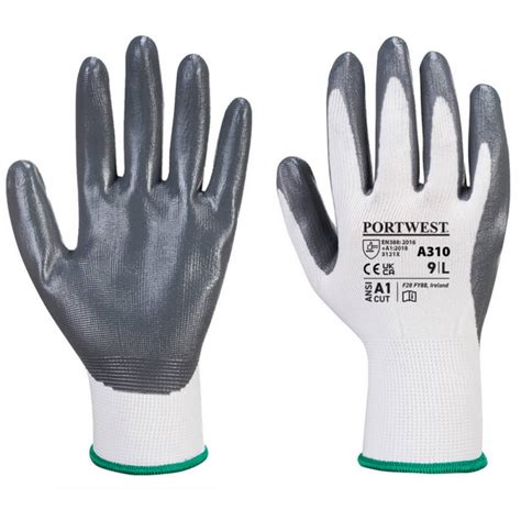 Gants Manutention Nylon Enduit Nitrile A310 PW