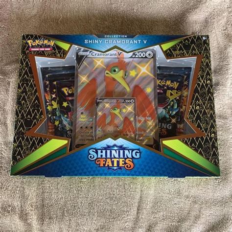 Verified Shining Fates Collection Shiny Cramorant V Pokemon Cards