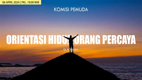 Komisi Pemuda 06 APR 2024 GKJ Jemaat Jembatan Lima