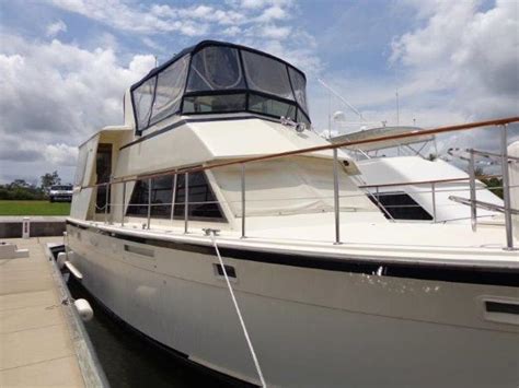 1981 Hatteras 48 Cockpit Motoryacht Boat For Sale Waa2