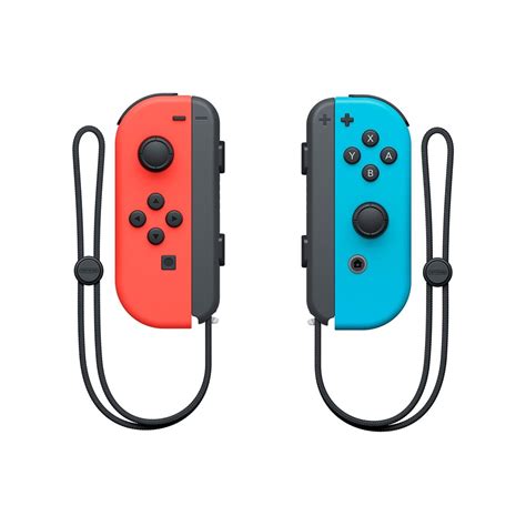 Controle Nintendo Switch Joy Con Vermelho E Azul Neon Shopee Brasil