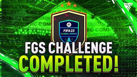 FGS Challenge SBC Completed Tips Cheap Method Fifa 23 YouTube