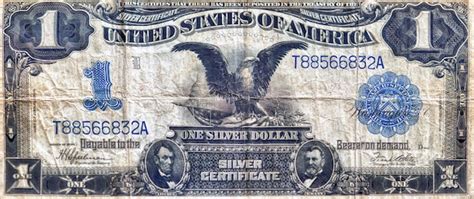 Premium Photo 1899 One Dollar Black Eagle Silver Certificate