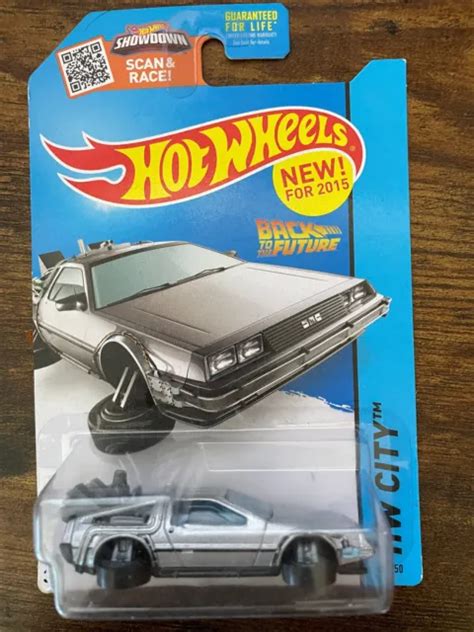 HOT WHEELS BACK To The Future Time Machine Hover Mode Delorean - Sealed ...