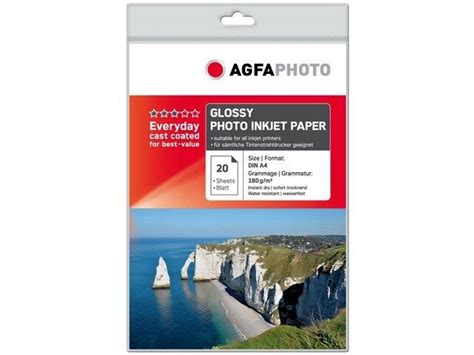 Agfa Photo Photo Gloss Paper A Sheets Sheet G Glossy