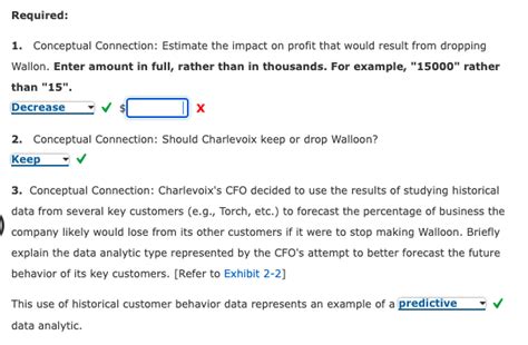 Solved Keep Or Drop Decision Charlevoix Company Produces Chegg