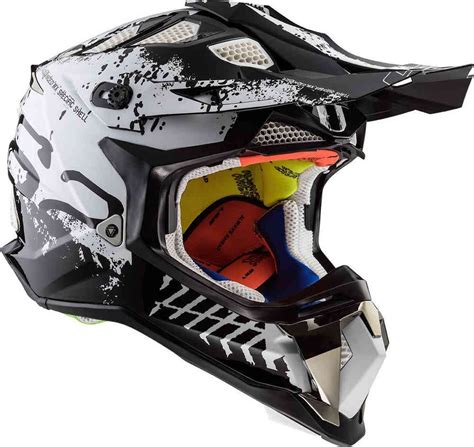 Casco Cross Ls2 Subverter Intruder Ngo Bco Mx470 3 999 00 En