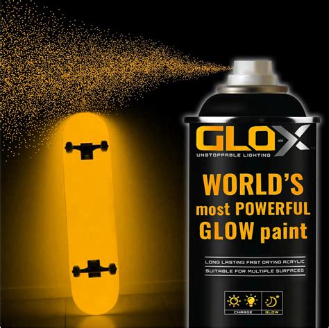 Amazon Glo X Glow In The Dark Spray Paint Oz Can Spray