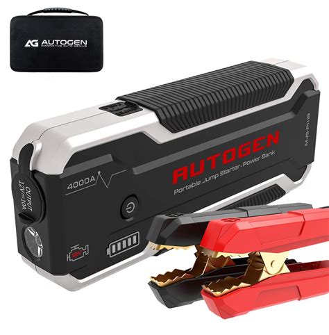 Autogen Car Jump Starter Pro 4000a Peak 100l Gas And Diesel 12v