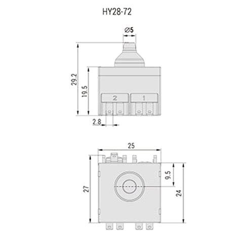 2Pc Industrielle Drucktastenschalter KEDU Elektrischer Druckschalter ...