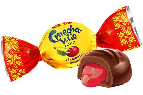 «Konti-mousse» milk flavor candies — KONTI — Confectionery Company