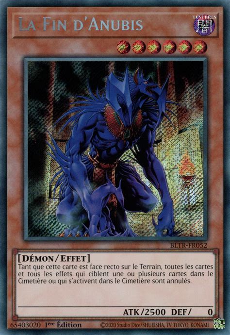 Bltr Fr La Fin D Anubis Yu Gi Oh