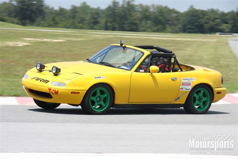 Practice Makes Imperfect Mazda Miata Sunburst Yellow Project Car