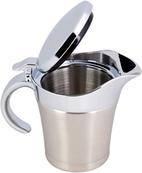 Gravy Boats - Gravy Warmer,304 Stainless Steel Thermal Insulated Gravy ...