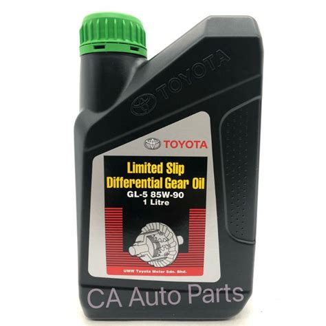 Original Toyota Limited Slip Differential Gear Oil Gl W L