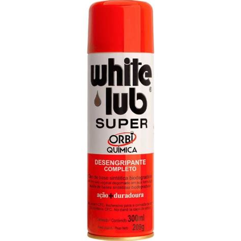 Leo Lubrificante Desengripante Aerosol White Lub Ml Latas Martfer