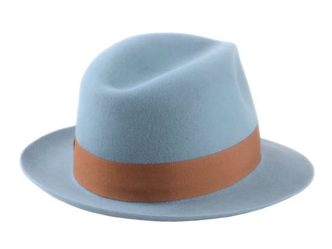 Sky Blue Trilby Hat The Phoenix Agnoulita Hats