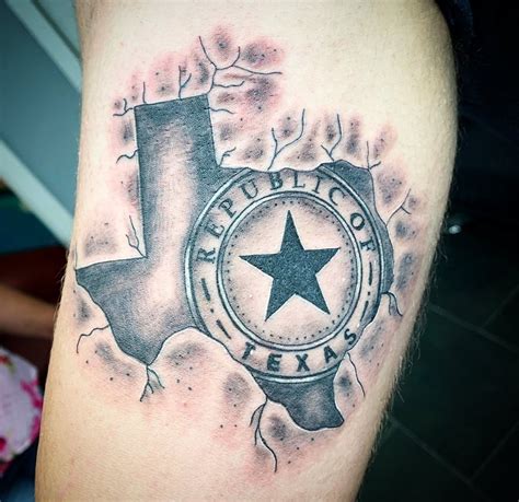 106 State Of Texas Tattoo Ideas- Show Your Lone Star Pride - Psycho Tats