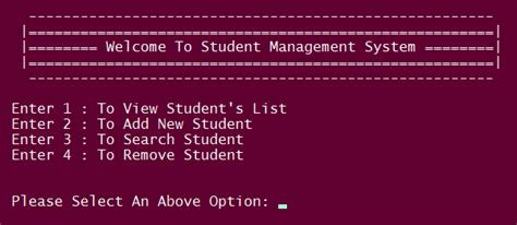 Simple Student Management System In PYTHON With Source Code Source